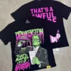 Thats a Awful Lot of Cough Syrup Loose Fit Letter Pattern Hip Hop High Quality 100% Cotton Custom Graphic T-Shirt for Men