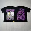 Thats a Awful Lot of Cough Syrup Loose Fit Letter Pattern Hip Hop High Quality 100% Cotton Custom Graphic T-Shirt for Men