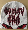 High Quality Customized Beanies Hats All Over logo Knitted Jacquard Winter Hat Skull Beanie