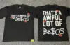 Thats a Awful Lot of Cough Syrup Loose Fit Letter Pattern Hip Hop High Quality 100% Cotton Custom Graphic T-Shirt for Men