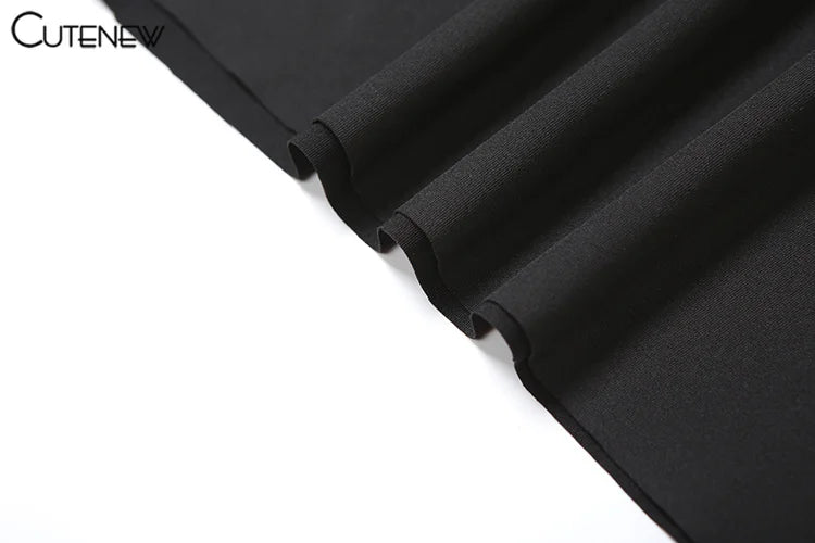 Nibber Elegant Women Long Dresses Solid Hipster Halter V-neck Backless Shirring Side Split Vestidos Female High Street New Robe
