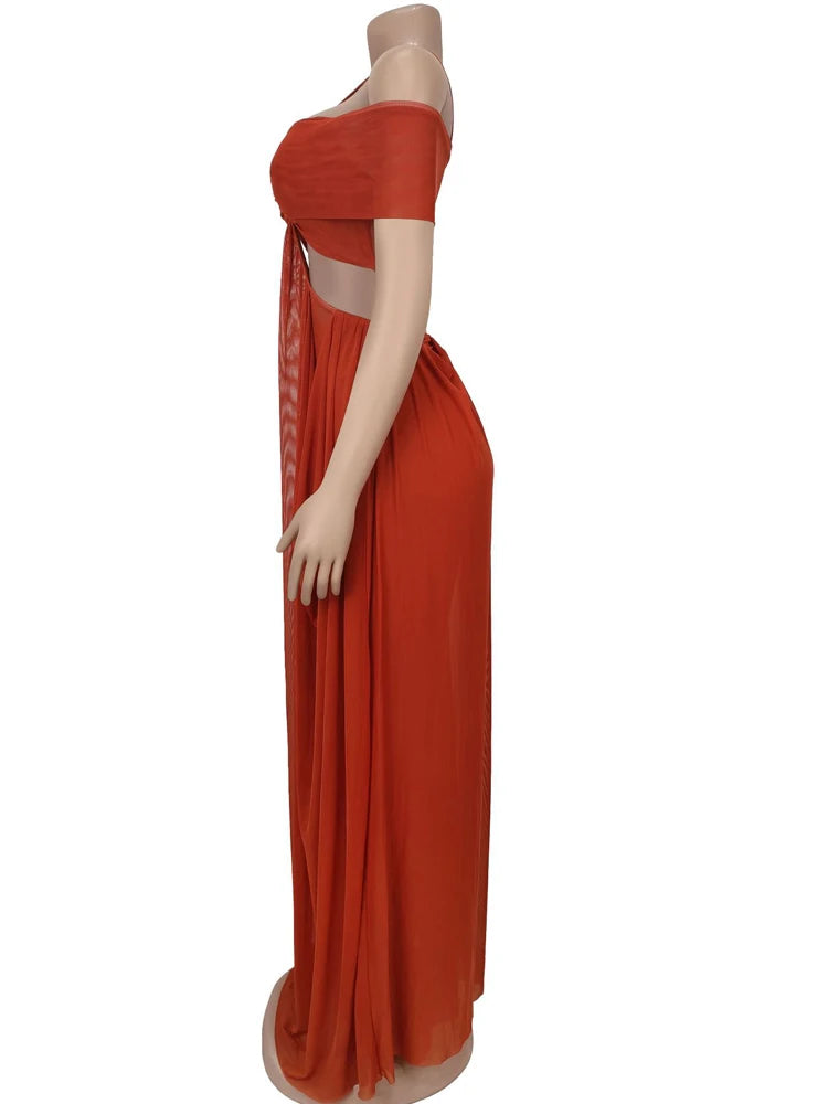 Beyprern Chic Women's Cut Out Layered Irregular Party Dresses Special Occasion Outfits Loose Ruched Night Out Vestidos Clubwear